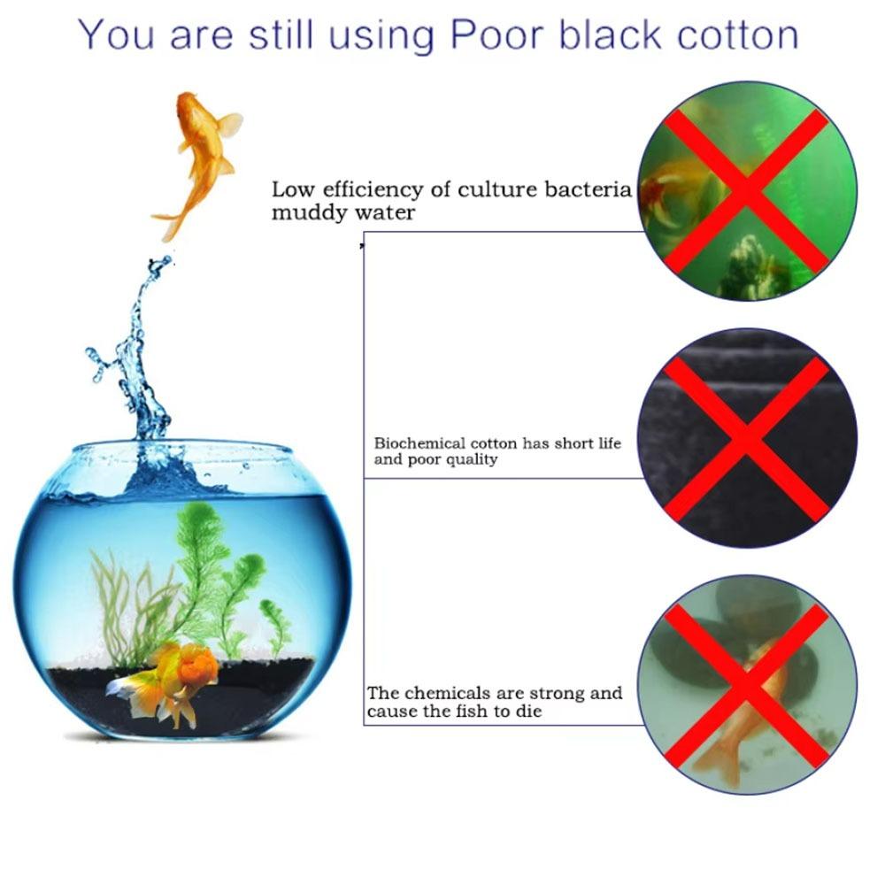 Breathable Aquarium Filter Sponge High-Density Filter Cotton Pad Fish Tank Filtration Sponge