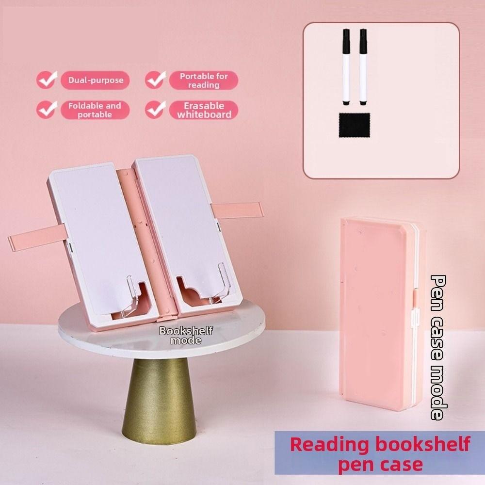 Double-Layer Reading Stand Pencil Case Multifunctional Multi-Functional Pencil Case Student Use