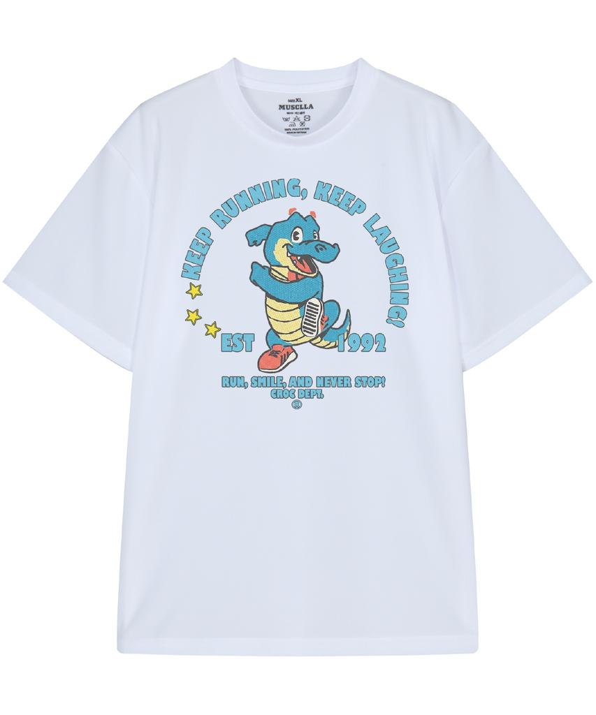 DRIFTOUT Функциональная футболка с коротким рукавом Running Croc (5 цветов) (Тип Б)