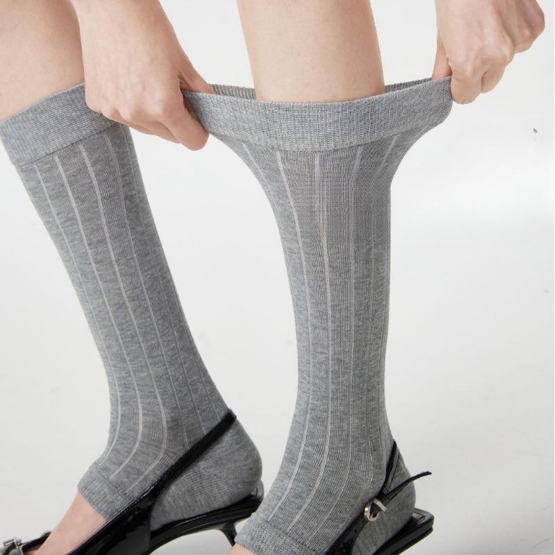 Summer Thin and Trendy Vertical Striped Socks Are Versatile and Ballet-style, Making You Look Slimmer