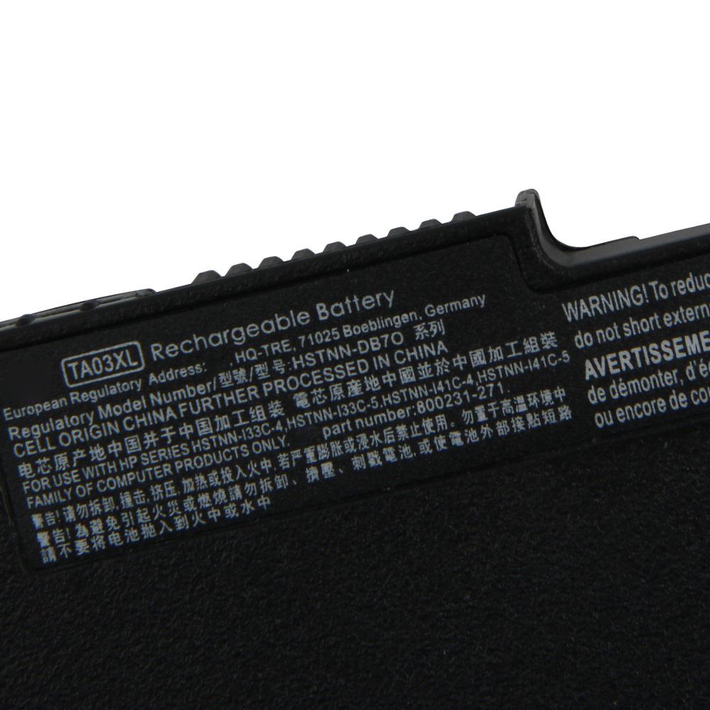 Замена батареи для ноутбука TA03XL HSTNN-DB7O для HP Elitebook 840 745 848 850 755 G3 G4 ZBook 15u G3 G4 mt42 mt43 51 Втч
