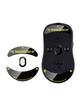 TALONGAMES Tempered Glass Mouse Feet for VGN Dragonfly F1 F1 Pro F1 Pro Max F1 MOBA Gaming Replacement Rounded Super Smooth Glide Black Sensor / / /