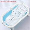 Newborn Adjustable Bathtub Pillow Seat Cushion Cross-shaped Anti-slip Baby Bath Net Mat Children Bathtub Shower Cradle Bed Seat