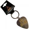 Def Leppard Pick Logo Keyring