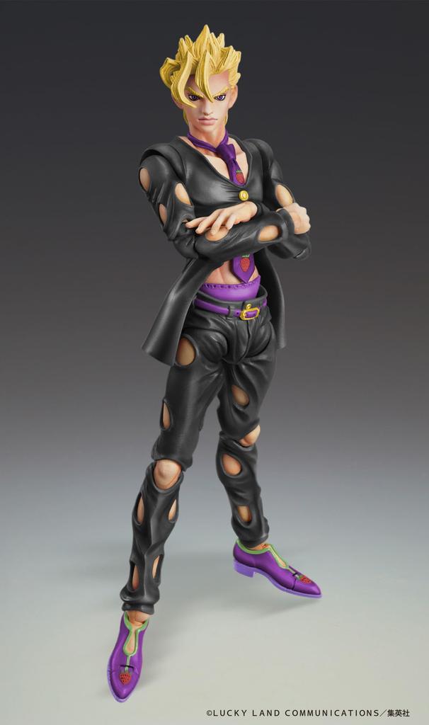 Super Figure Movable Bizarre Adventure Part Cotta Fugo Approximately 150mm Painted Movable Figure "JoJo's 5" "Panna Ver.BLACK" PVC&ABS&Nylon