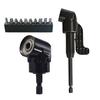 105-Degree Right Angle Drill Adapter Rustproof Corrosion Resistant Multi-function Right Angle Head Drill Driver Extension Bits Set