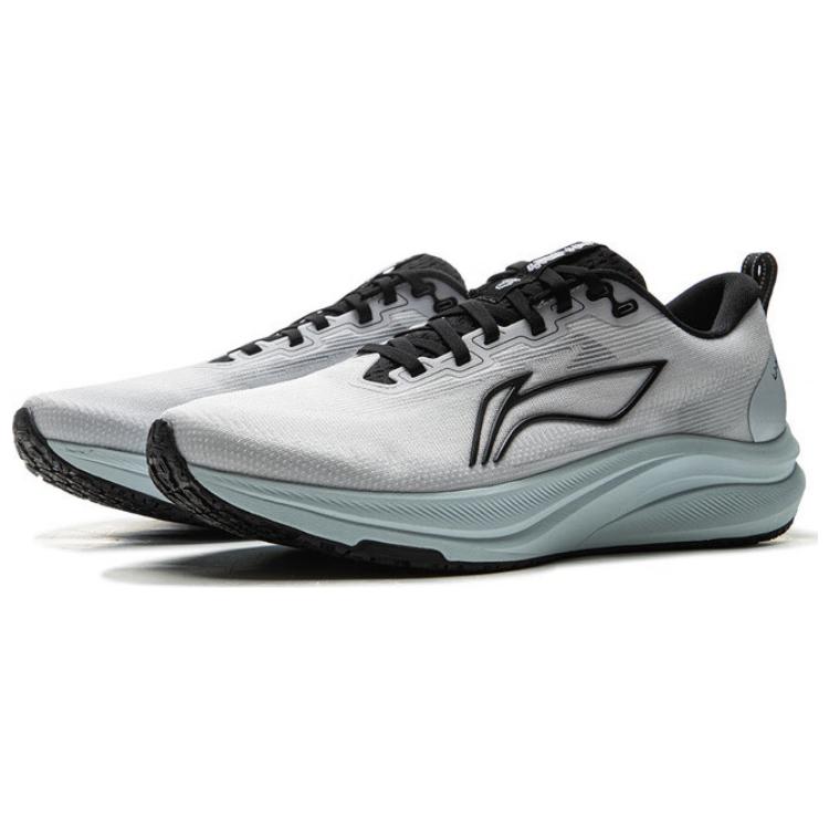 Li Ning Red Hare 8 Тканевые Низкие Повседневные Для Теста по Физической Подготовке Медицинского Осмотра Тренировок Беговые Кроссовки Мужские Бело-Синие ARPV001-8