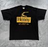 PRO Athletic Henny 1765 Хип-хоп Рэп Футболка Мужская 3XL Черный Золотой Графика Y2K VTG