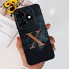 Для Tecno Spark Go 2024 Чехол Роскошные Индивидуальные Буквы Имени Мягкий Силиконовый Чехол для Телефона Для Tecno Spark Go 2024 BG6 Бампер Go2024 Capa