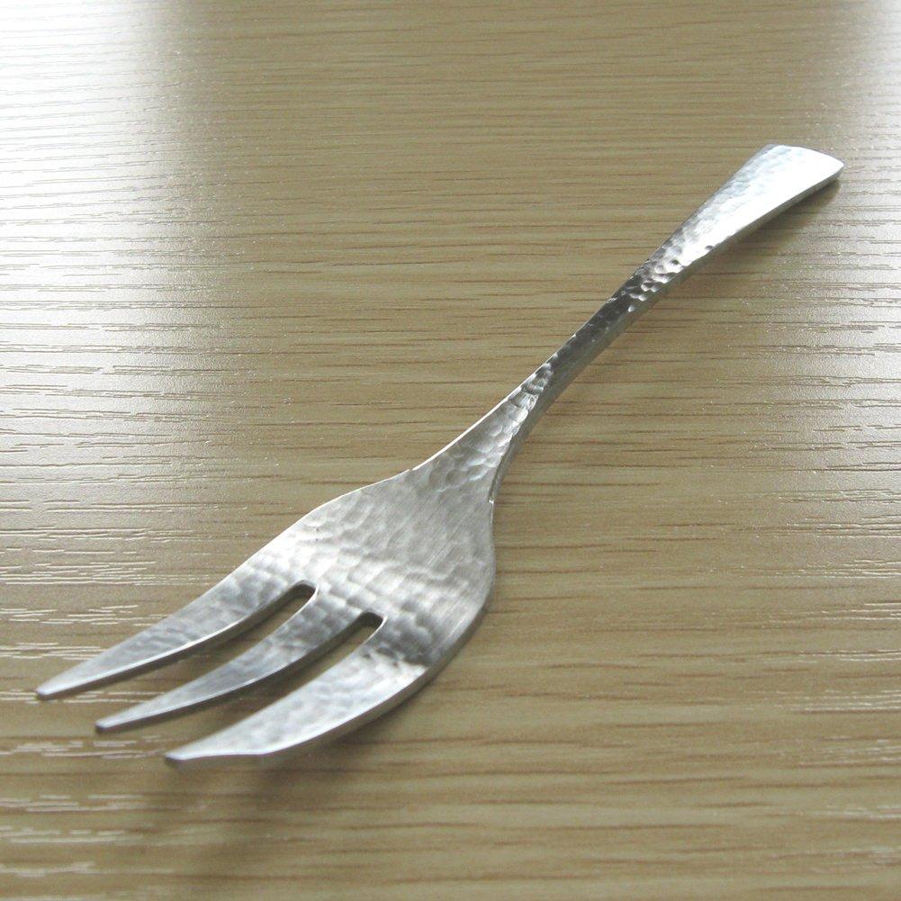 Nagao Style Dinner Cutlery 10 Pieces Stainless Hammered Made in Japan Japanese-Western Set, (Knife, Spoon, Fork), 18-8 Steel, Finish,