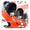 [M5297] - Canvas 'So British' Soldiers (40x40 Cm)