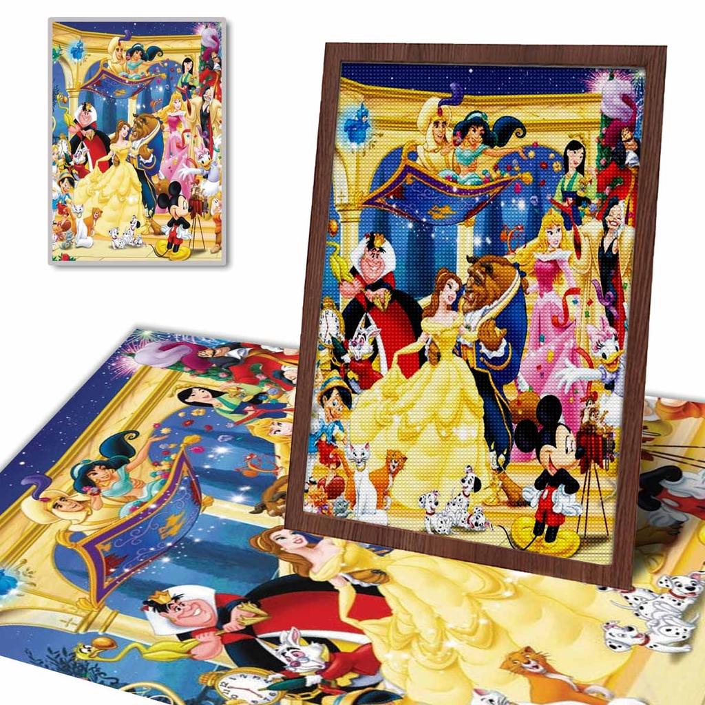 5D Diy Diamond Painting The Happy Princess Is Dancing Full Drill Rhinestones Mosaic Embroidery Handmade Products Home Decor Gift