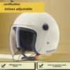 3C Certified Autumn/Winter Electric Motorcycle Helmet - Unisex Cold Protection and Warmth