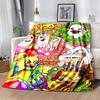 1pc Blanket My Singing Monsters1 Print Design, Lightweight Blanket for Sofa, Bed- Soft &Warm, Gift for All Seasons like Christmas, Halloween