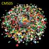 Bulk Other Christmas Decorations Chunky Mix Glitter Shapes for Resin Art  Glitter