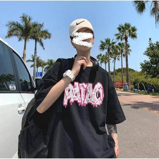 Men Short Sleeve T-Shirts Letter Graphic Print Half Sleeve Tshirts Pullover T-shirt Casual Tee Man Casual Round Neck Retro Tops For