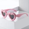 Candy Надувные солнцезащитные очки женские Y2K Trend Heart Солнцезащитные очки Love Glasses женские