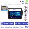 Autoradio Android 17 pour Citroën C4 C-Triomphe Quatre 2004-2014, Navigation GPS, Android Auto, Carplay, Wifi, Vidéo, Stéréo 4G, Pas de 2din