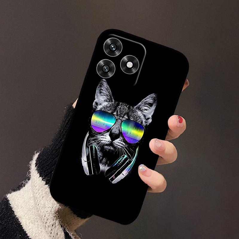For Honor X5C Plus 4G Case Fashion Cute Back Cover Soft Silicone TPU Fundas For Honor X5c 4G Phone Bags NLA-LX1 NLA-LX2P Coque