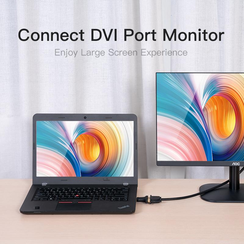 Vention DVI To HDMI Adapter Bi-directional DVI D 24+1 Male To HDMI Female Cable Connector Converter for Projector HDMI To DVI