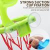 Suction Cup Bath Basketball Hoop Shower Toys Bathtub Water Play Set Shooting Basket Toys  Bathroom