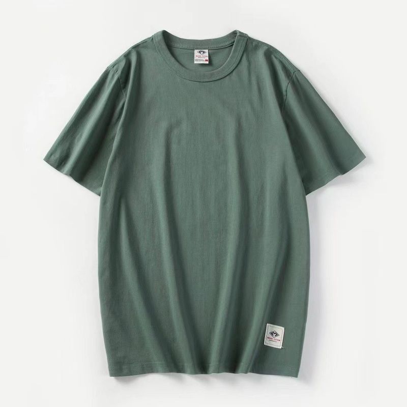 Factory Clearance Brushed Crew Neck Short Sleeve T-shirt