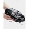 НОВЫЙ 1/24 Toyota Sienna MPV Модель автомобиля из сплава Со звуком и светом Оттяжный механизм Детская игрушка Коллекционные предметы Подарок на день рождения