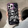 USD Dollar Purple Translucent Mobile Phone Case for iPhone 17 16 15 14 13 12 11 X XR XS Air Pro Max Plus Colorful Cover