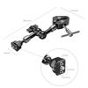 SmallRig Magic Arm with Crab Screw and Telescopic Pin for Action Video and Microphones 7" Clamp, 1/4"-20 Cameras, Monitors, Lights, (Product Code