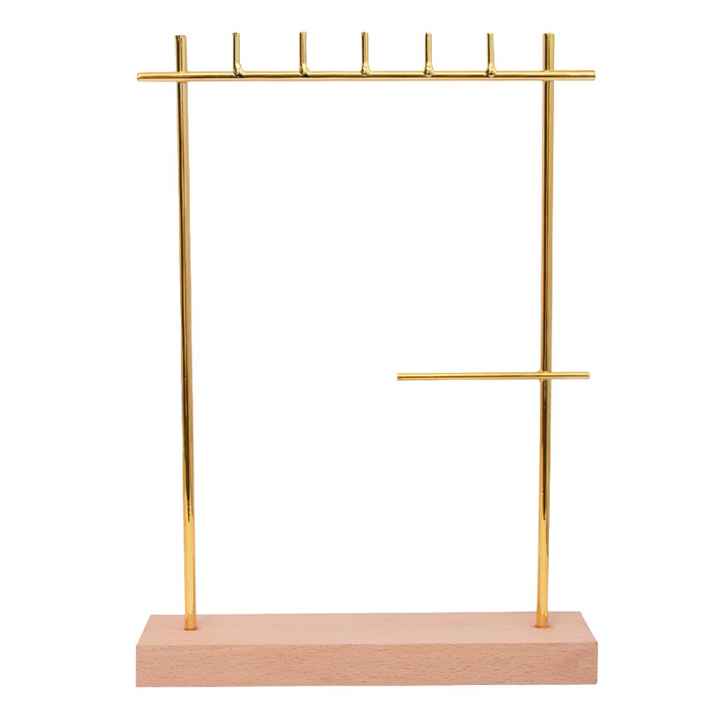 Подставка для ювелирных изделий, держатель для сережек, подвесной органайзер, витрина 24,5 см