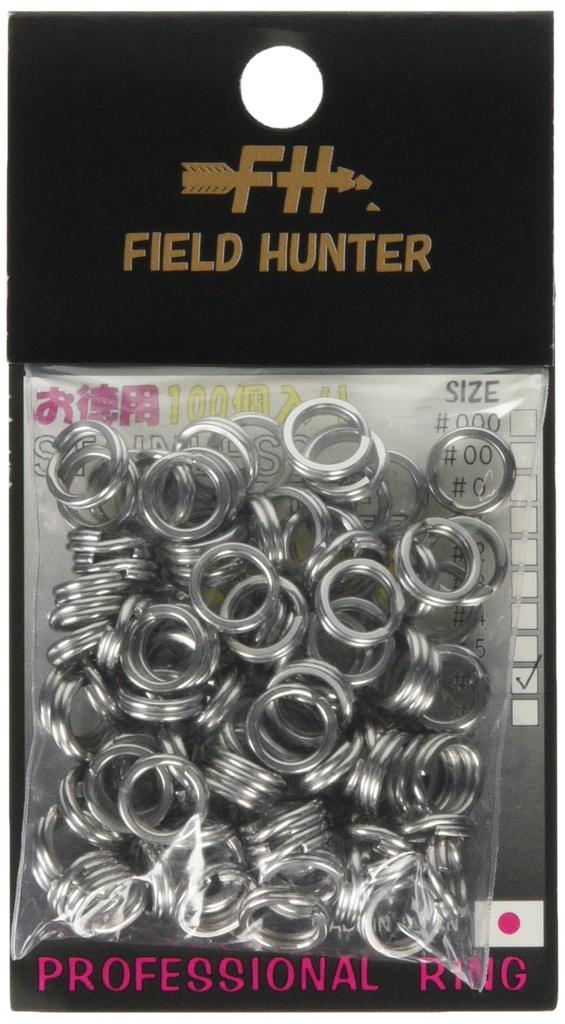 Заводное кольцо Field Hunter серебряное #6.