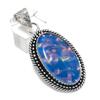 Подвеска из серебра 925 пробы с синим триплетным опалом ручной работы 2,09 дюйма b6N81