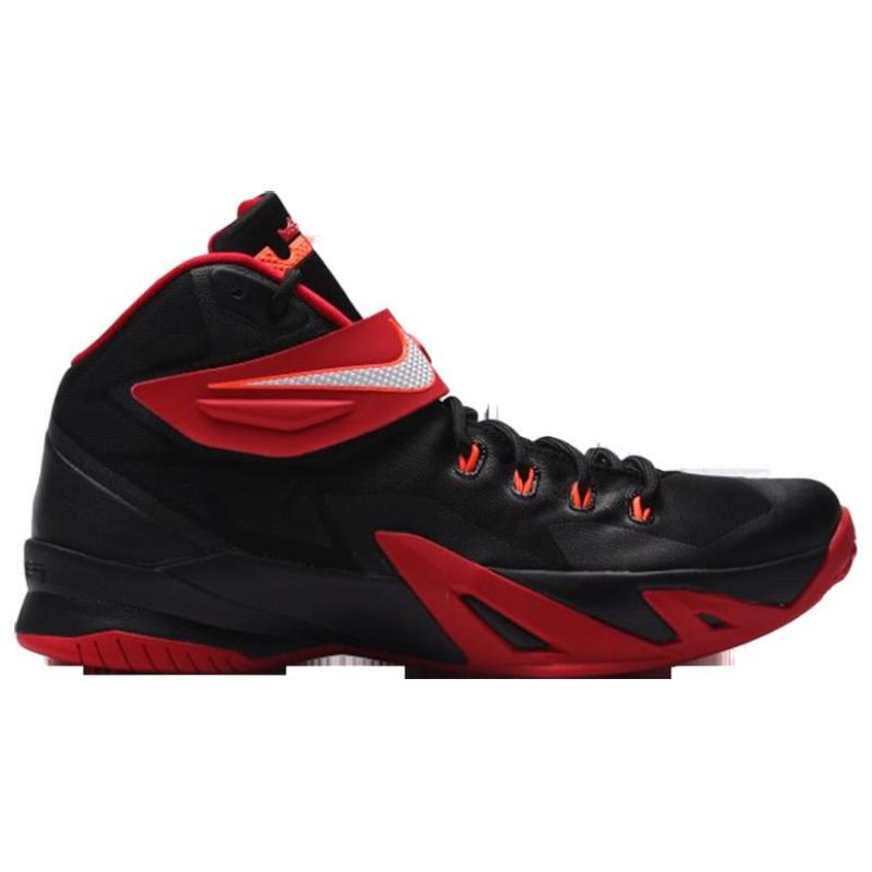 Nike Кроссовки LeBron Zoom Soldier 8 Черный Красный 653641-016