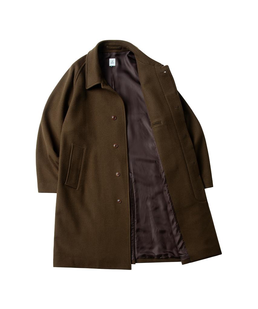 Dgre Kohl'S Balmacaan Coat Olive Brown