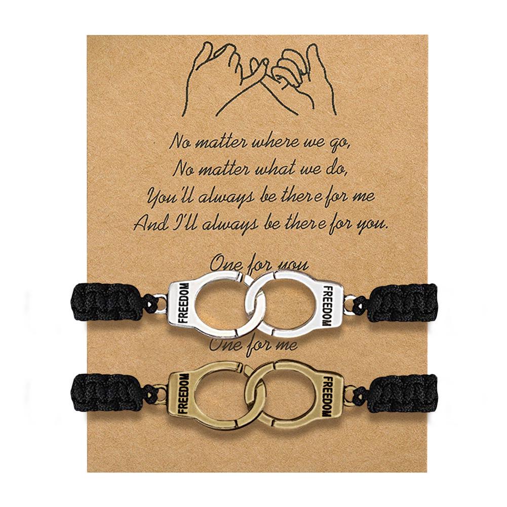 Fifty Shades Inspired Handcuff Bracelet - Fashionable Handmade Couple Bracelet for Women