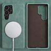 For Magsafe Magnetic Luxury Leather Case for Samsung Galaxy S26 Plus S25 Edge S24 S23 S22 S21 S20 FE Note 20 Ultra Back Cover