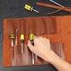 Roll Up Tool Pouch Hardware Repair Tool Bag Multifunctional PVC Folding Organizer for Home Car Maint