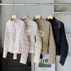 Lulu одежда для йоги повседневная короткая облегающая легкая пуховая куртка женская зимняя новая с воротником-стойкой теплая куртка