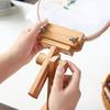 1 Набор Регулируемые Пяльцы для Вышивания Портативная Деревянная Вращающаяся Подставка для Вышивания Крестом Шитье