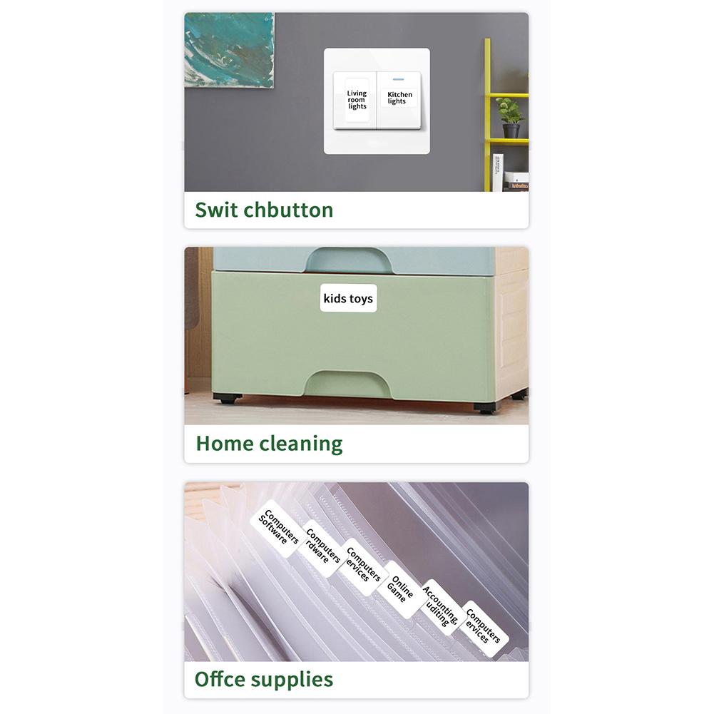 Бумага для этикеток, домашняя сортировка, офисная организация, рулон деталей