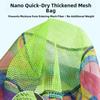 Non-Slip Handle Pocket Fish Dip Net Heavy-Duty Butterfly Nets  Kids Outdoor Play
