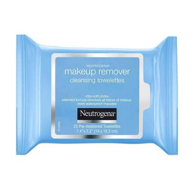 Очищающие салфетки для снятия макияжа (25 шт), Makeup Remover Cleansing Towelettes,