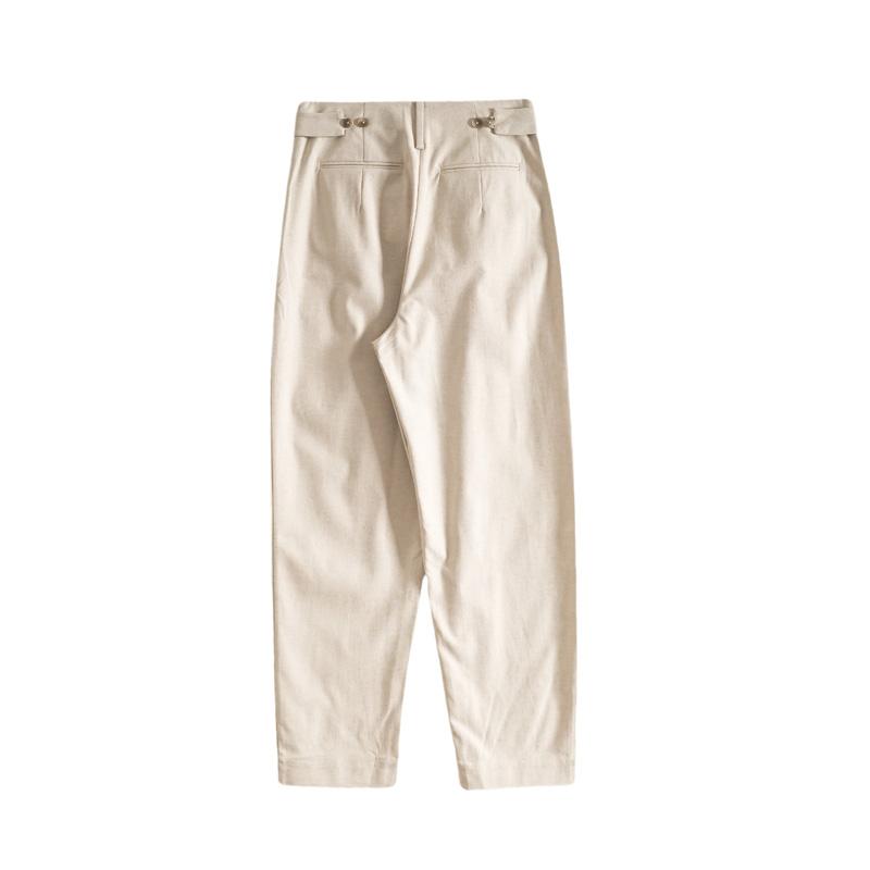 NEIWAI high waisted lazy tapered pants