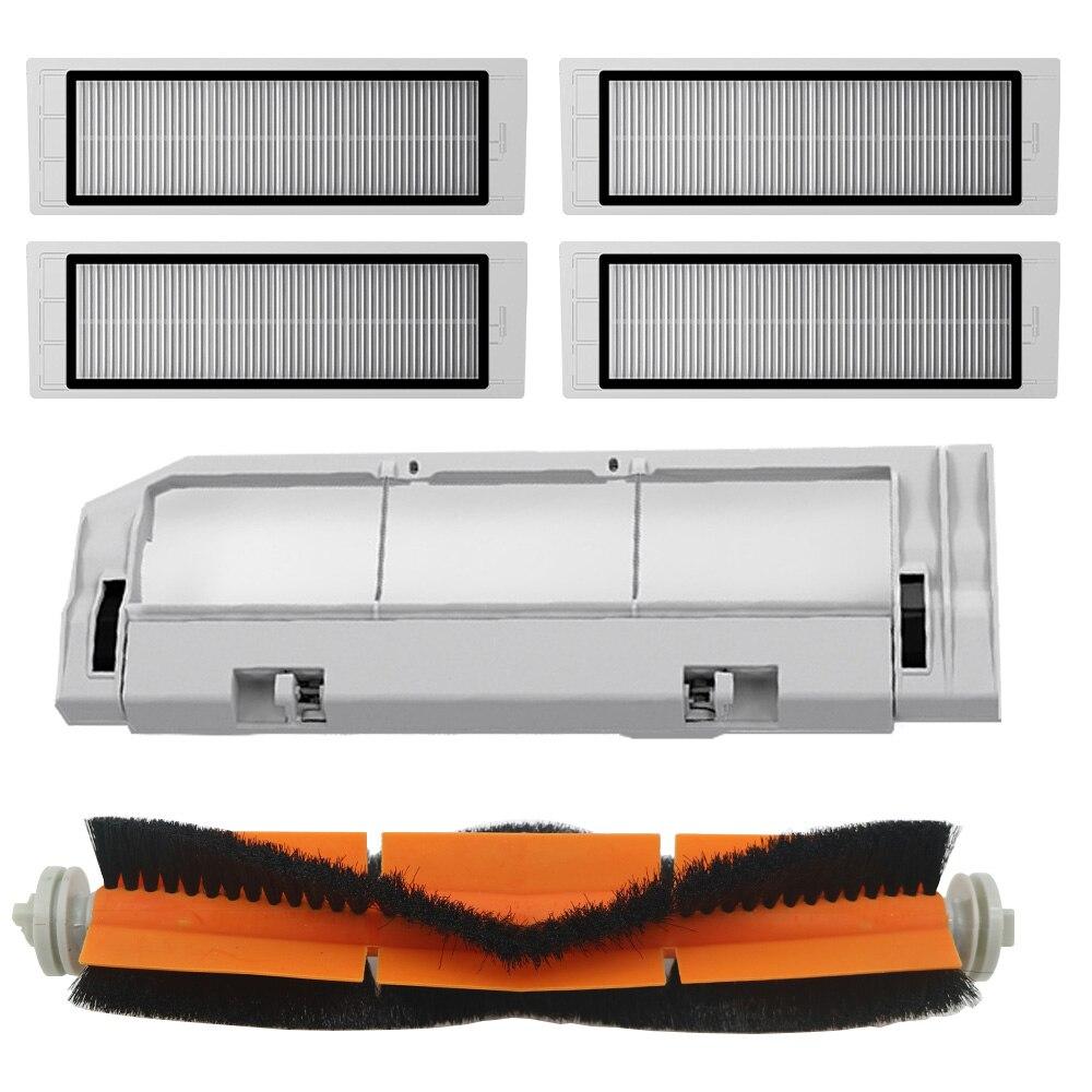Основная щетка HEPA-фильтра для Xiaomi MI Robot 2 Roborock S50 S51 T4 P5 T6 T7 PRO S5 Max SDJQR01RR SDJQR02RR Запчасти для пылесоса