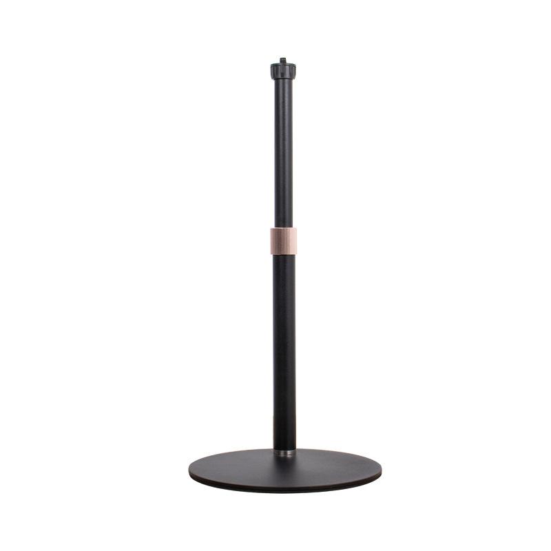 Metal Round Disk Lazy Bracket Desktop Stand for Phone Microphone Tablet Live Streaming Multi-Function  Holder Practical
