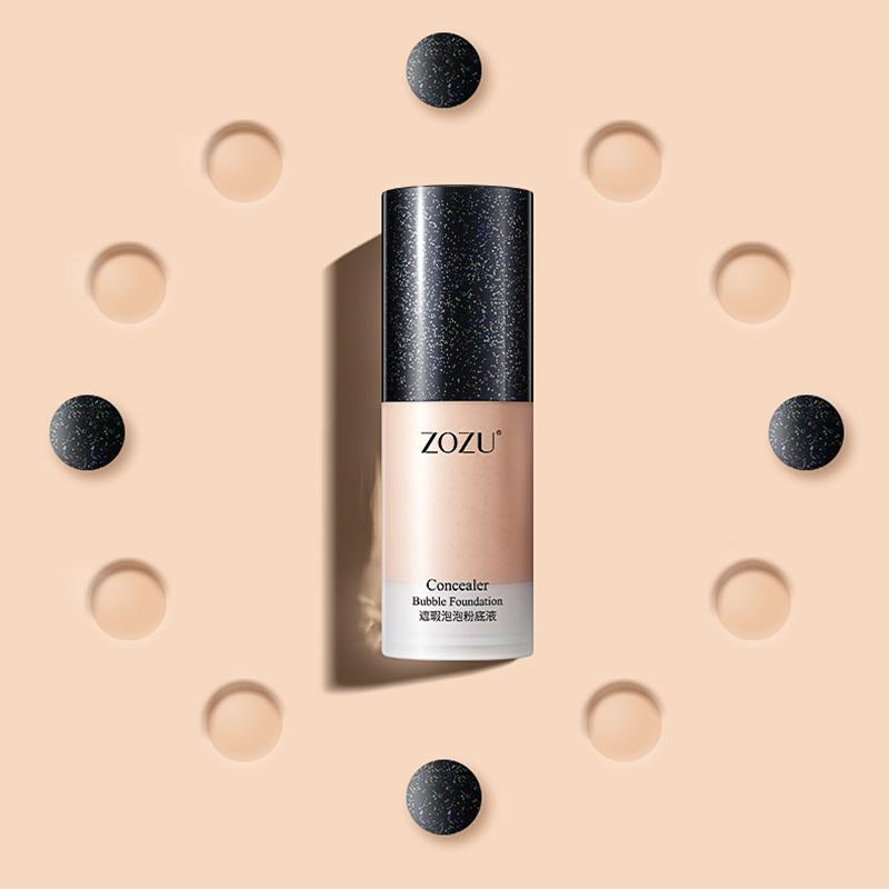 Консилер Bubble Liquid Foundation Concealer Repair Natural Nude Makeup BB Cream Увлажняющий дышащий нежный базовый крем для макияжа