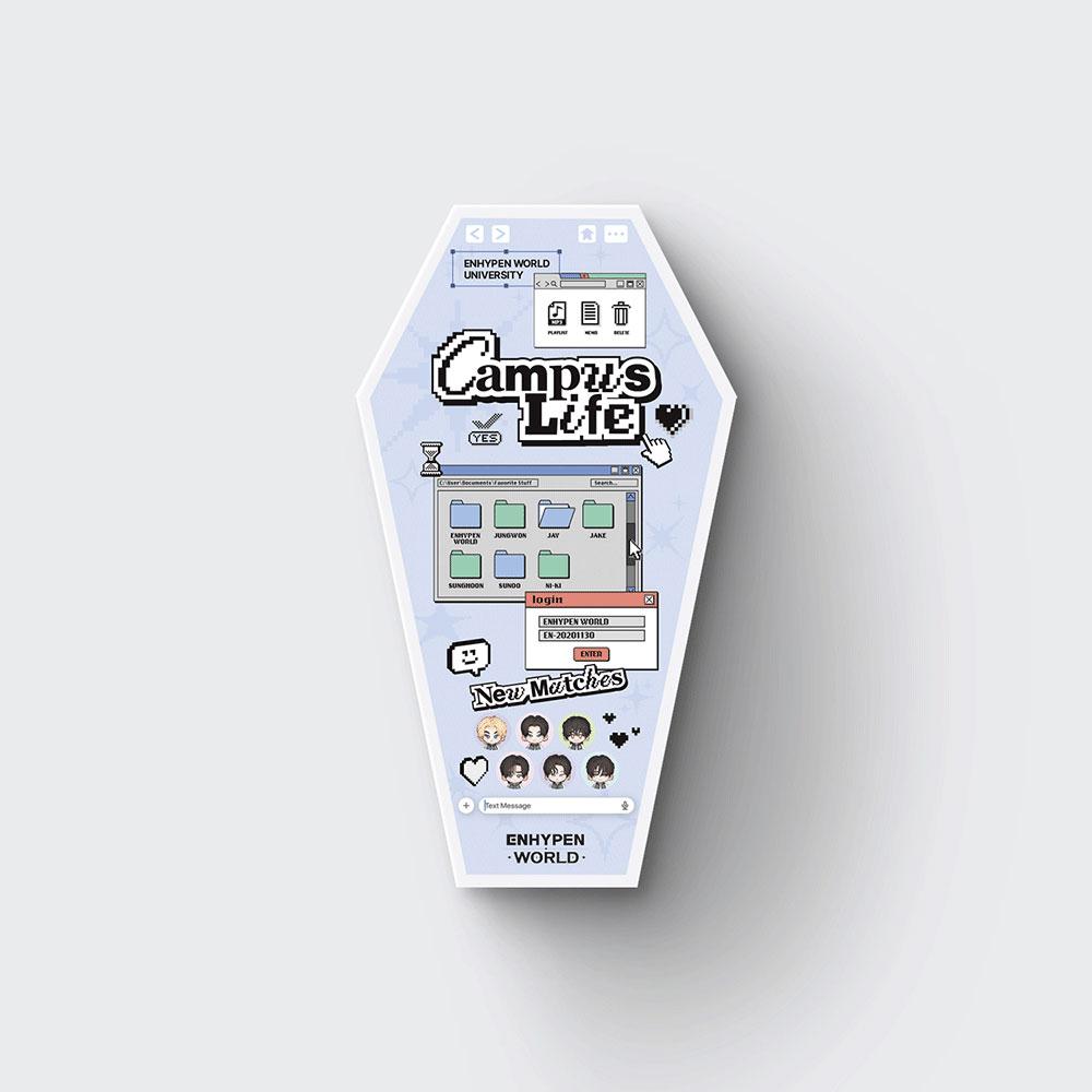 (Специальная версия) ENHYPEN - КОЛЛЕКЦИЯ КАРТОЧЕК WORLD COUPON [ЖИЗНЬ В КАМПУСЕ]