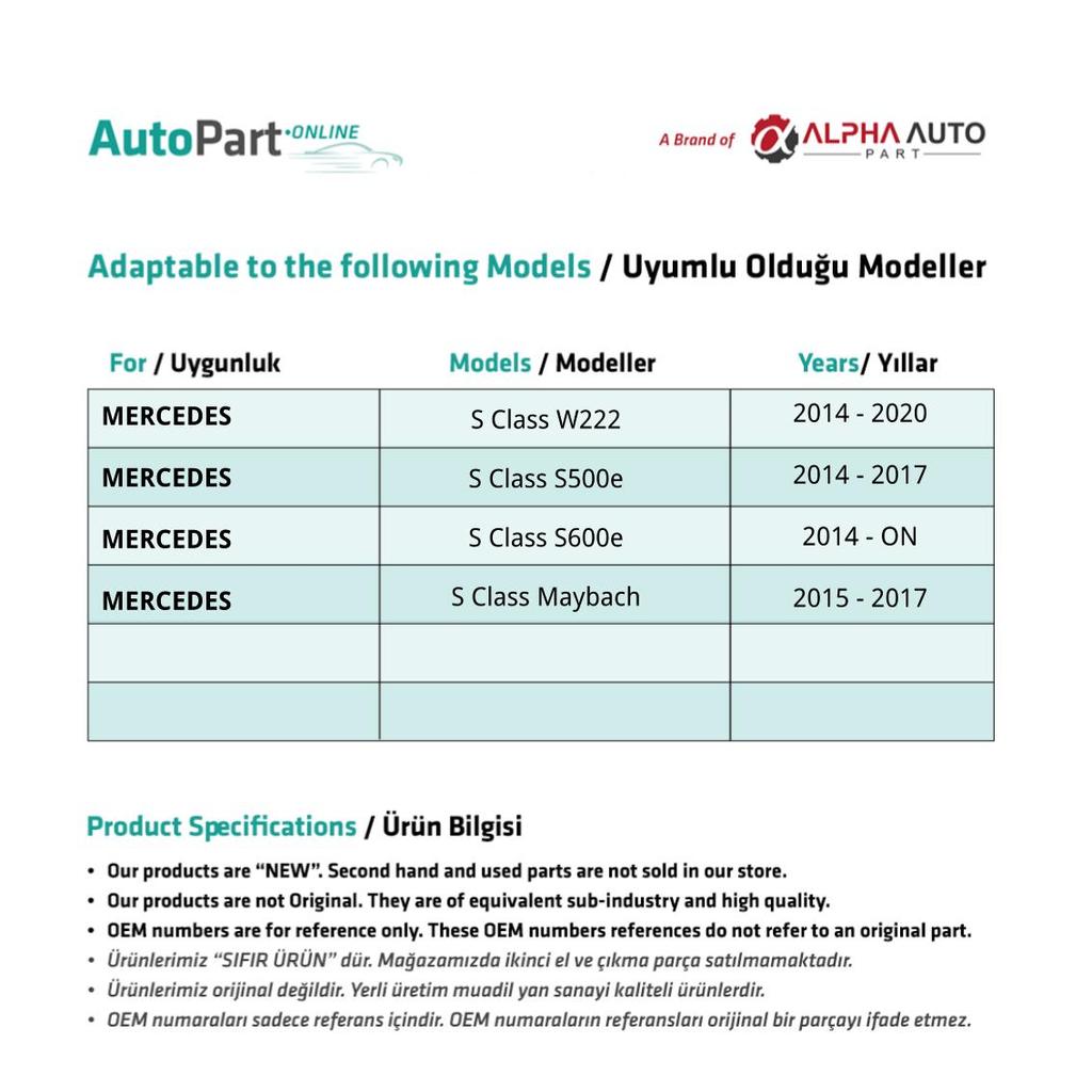 Ремкомплект люка на крыше для Mercedes W205, W177, C, CLA, A, E-класса