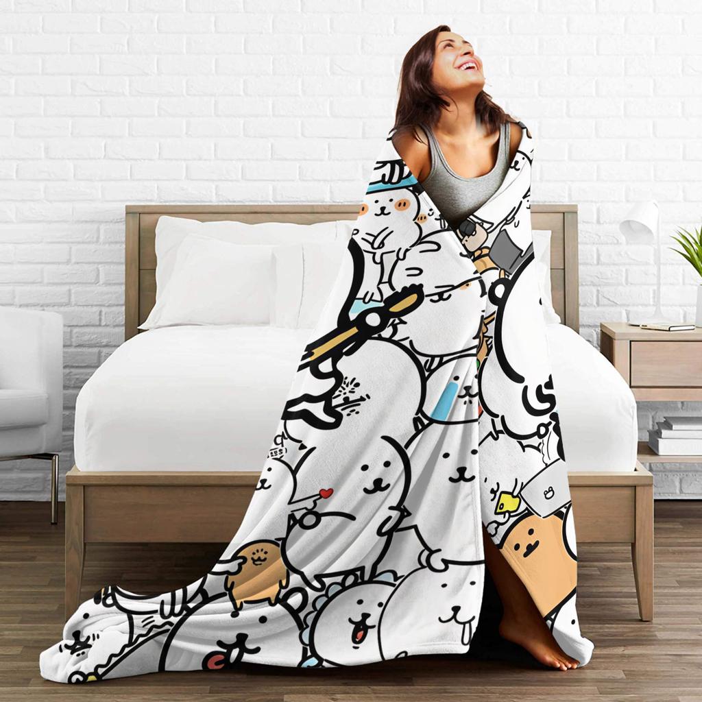 Joke Bear Blankets Quality Soft Bedding Throws Autumn Travel Couch Bed Fashion Bedspread