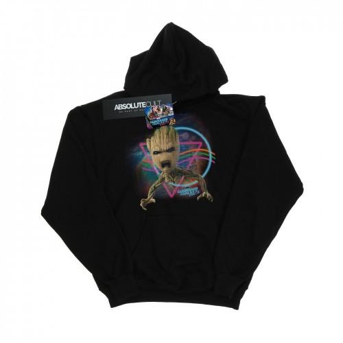 Marvel Mens Guardians Of The Galaxy Neon Groot Hoodie